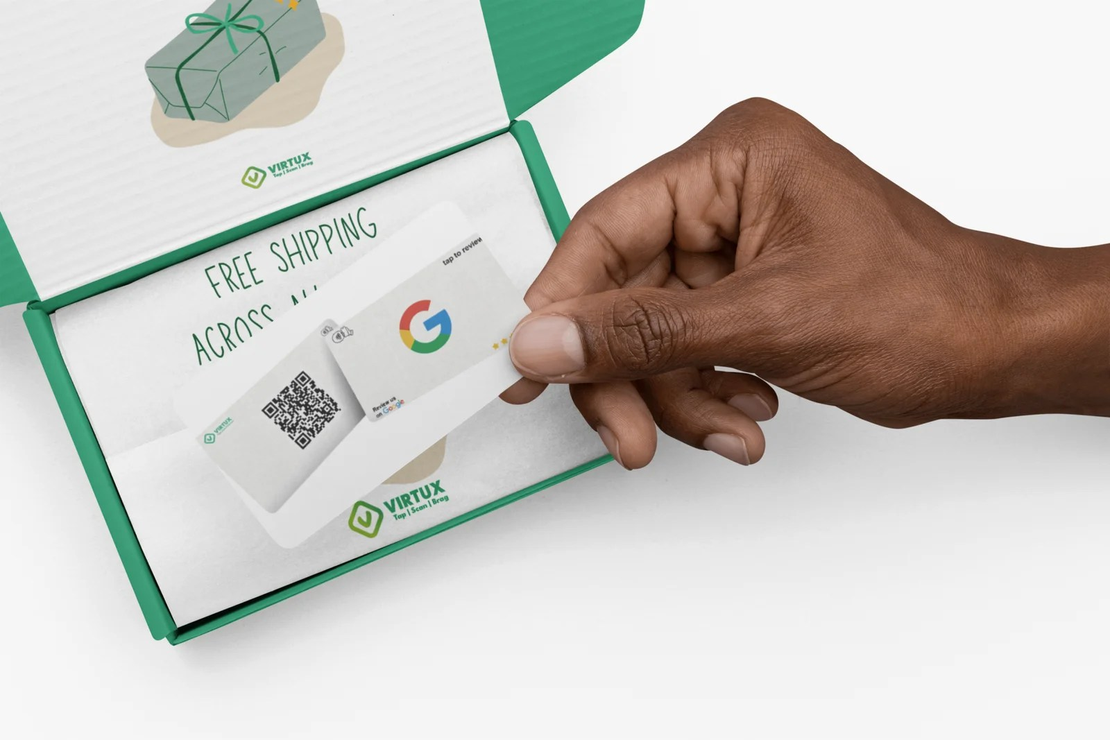 Wooden NFC Business Cards